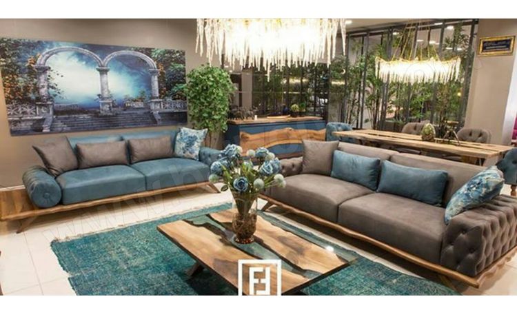 Mavili Koltuk Takımı